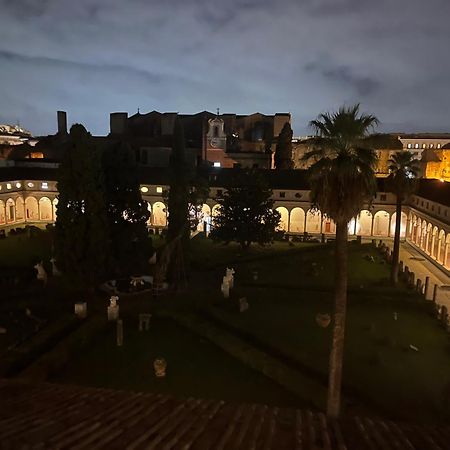 Camera X2 Con Magnifica Vista Sul Chiostro Di Michelangelo E Le Terme Di Diocleziano Roma Ngoại thất bức ảnh